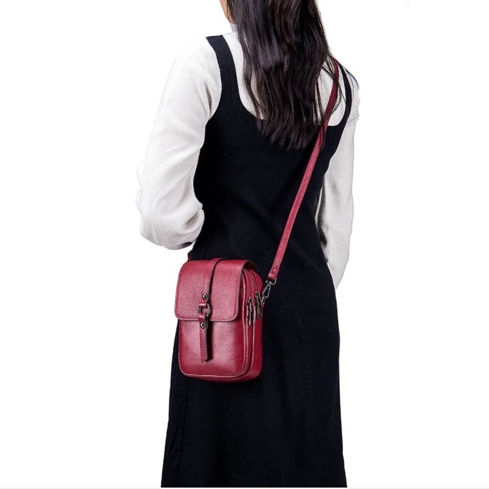 Women Small Crossbody Cell Phone Purse Mini Messenger Shoulder Handbag Wallet